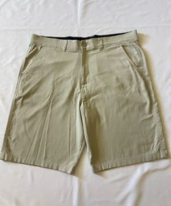 Hang Ten Activewear Sportswear Chino Shorts Bottom Beige Men 36