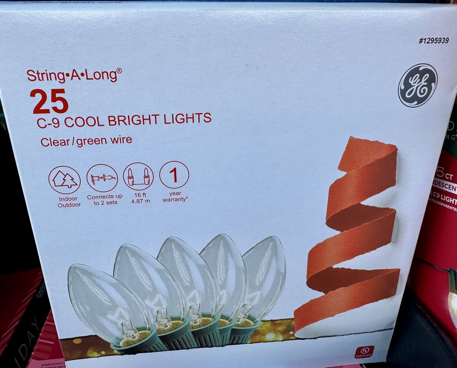 Christmas Lights C9 Incandescent