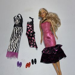 Lovely Patsy Fashion Collection Doll with 3 Outfits, Matching Shoes and Cheetah Print Coat