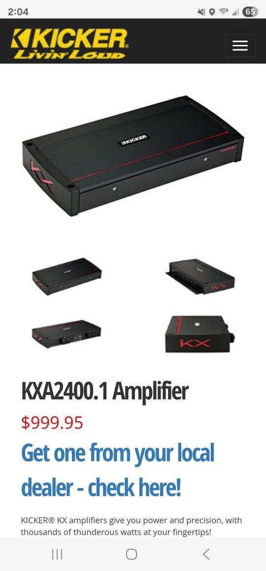 Kicker 40kx2400.1