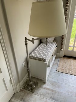 Restoration Hardware Floor Lamp With Shade