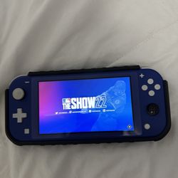 Nintendo Switch Lite Purple 1 Game Good Condition 