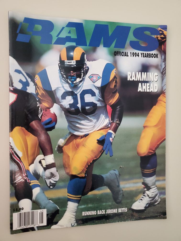 LA Rams 1994 yearbook
