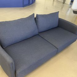 Blue Loveseat Couch So far 2 Seat