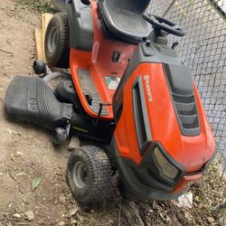 Newly Restored Husqvana Tractor Lawn Mower