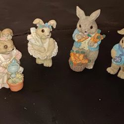 Vintage Bunny Figurines