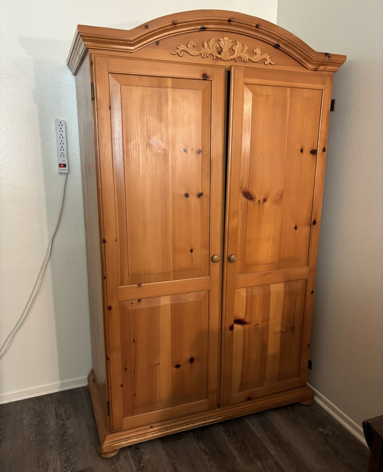 Multipurpose Cabinet With Hidden Desk