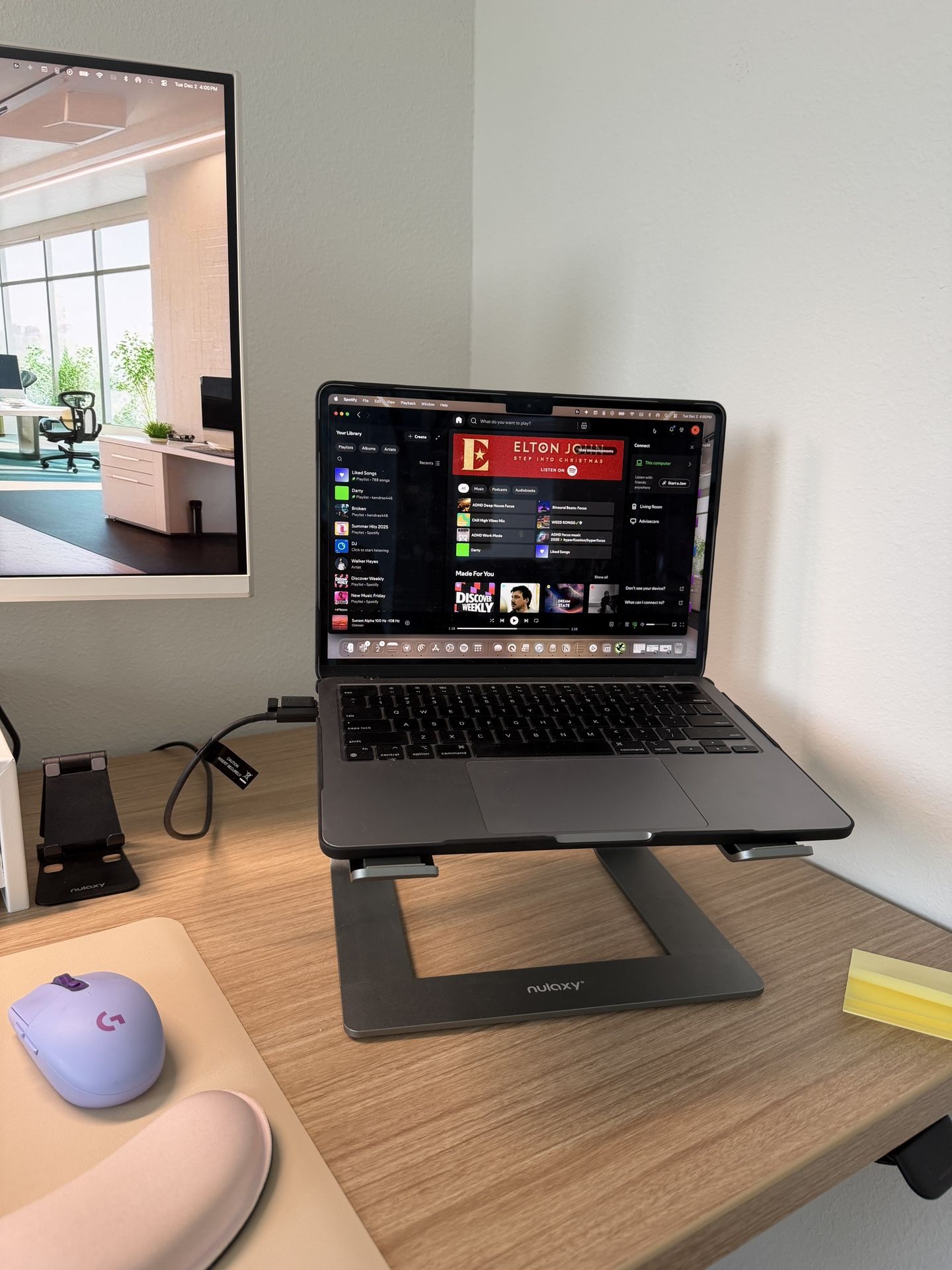 Nulaxy Aluminum Detachable laptop stands