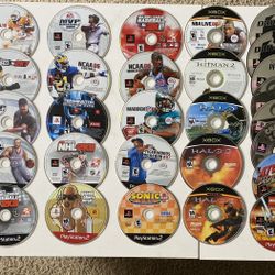 Video Games Playstation 1-3 Xbox 360 One Nintendo Wii PC 100 Game Lot New Used
