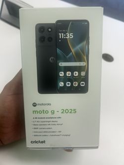 Moto G 2025!! New Number With Cricket Wireless!!