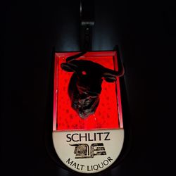 Schlitz Malt Liquor Bull