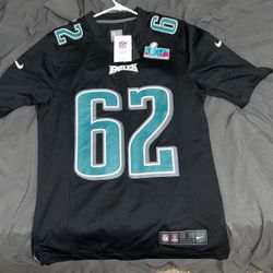 Philadelphia Eagles Jason Kelce Super Bowl Jersey