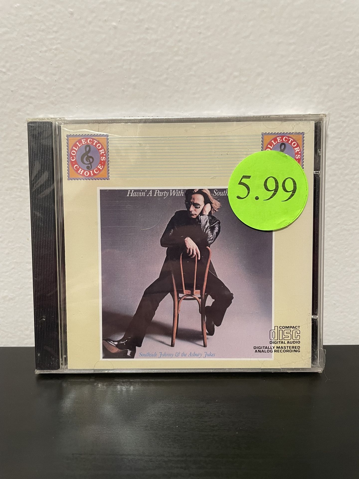 Southside Johnny & The Asbury Jukes Havin A Party CD Album NEW SEALED 1979