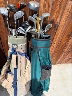 Men’s Golf Club Set With 2 Bags - Beginner Starter Set
