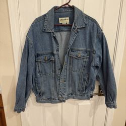 Eddie Bauer Denim Jacket, Medium
