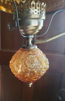 Tension Rod Fenton  Three Light Fixture