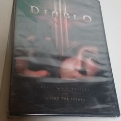 Diablo Iii Collector's Edition Behind The Scenes 2 Disc Blu-ray/dvd