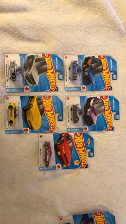 Hot Wheels HW J-Imports Die-Cast Cars Lot of 5
