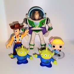 lot of assorted mini figures from Disney Pixar Toy Story 