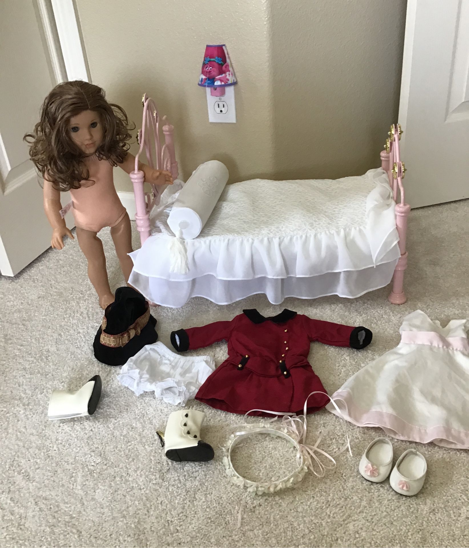 American Girl Doll 18in Retired Rebecca With Accessories Perfect 4 Gifts $250 FIRM