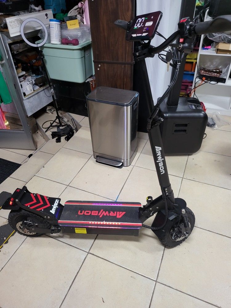 Arwibon 2500w Electric Scooter Up To 45 Mph