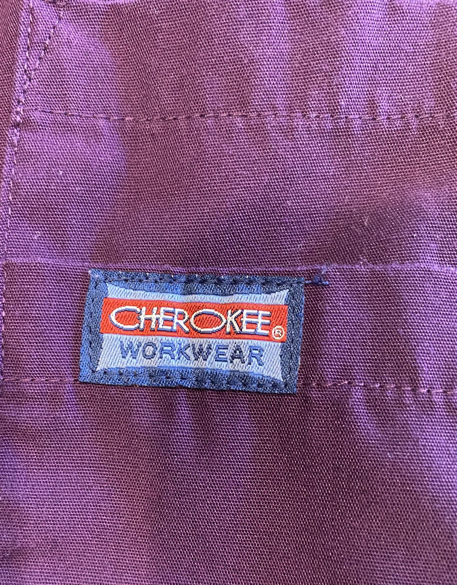 Eggplant Purple Scrub Set Mens XL
