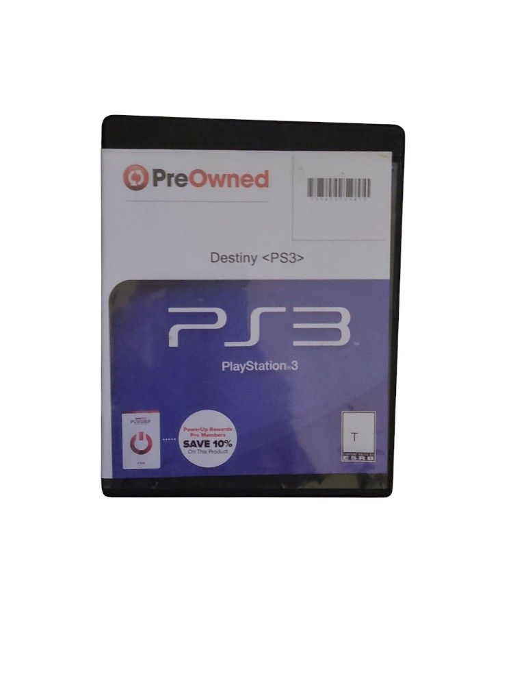 Destiny PS3 Sony PlayStation 3 Disc Video Game In GameSpot Packaging Tested