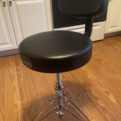 NEW Mapex T700 Premium Drum Stool Seat with Detachable Back Support