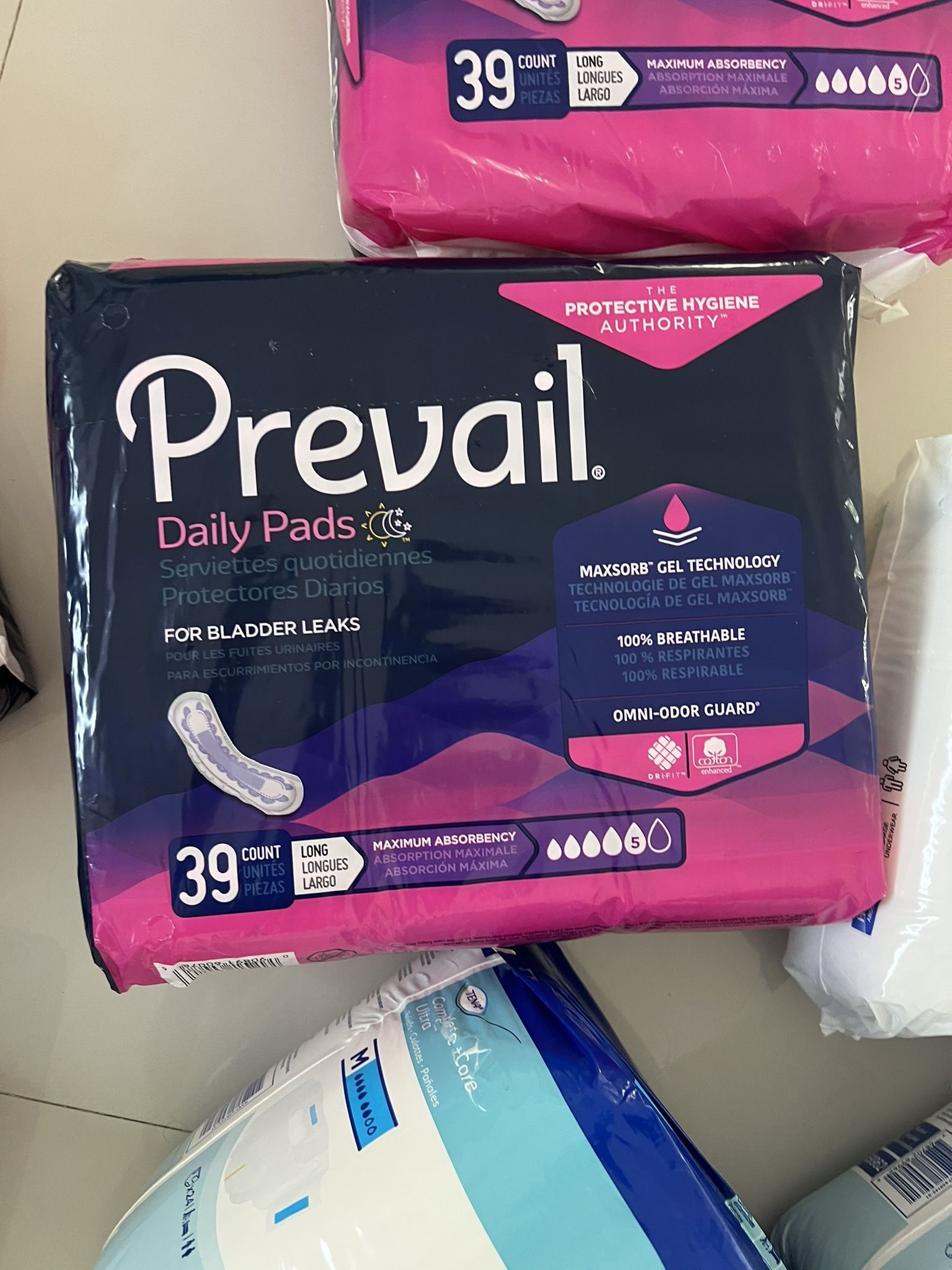 Pads And briefs Only $10 Each **See Description And Pictures 