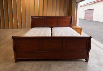 King size Bed Frame  - Mattress not included