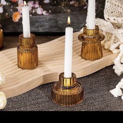 8 Sets Candle Holders Party Decor Table Decor