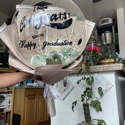 Money Bouquet Balloon Bobo