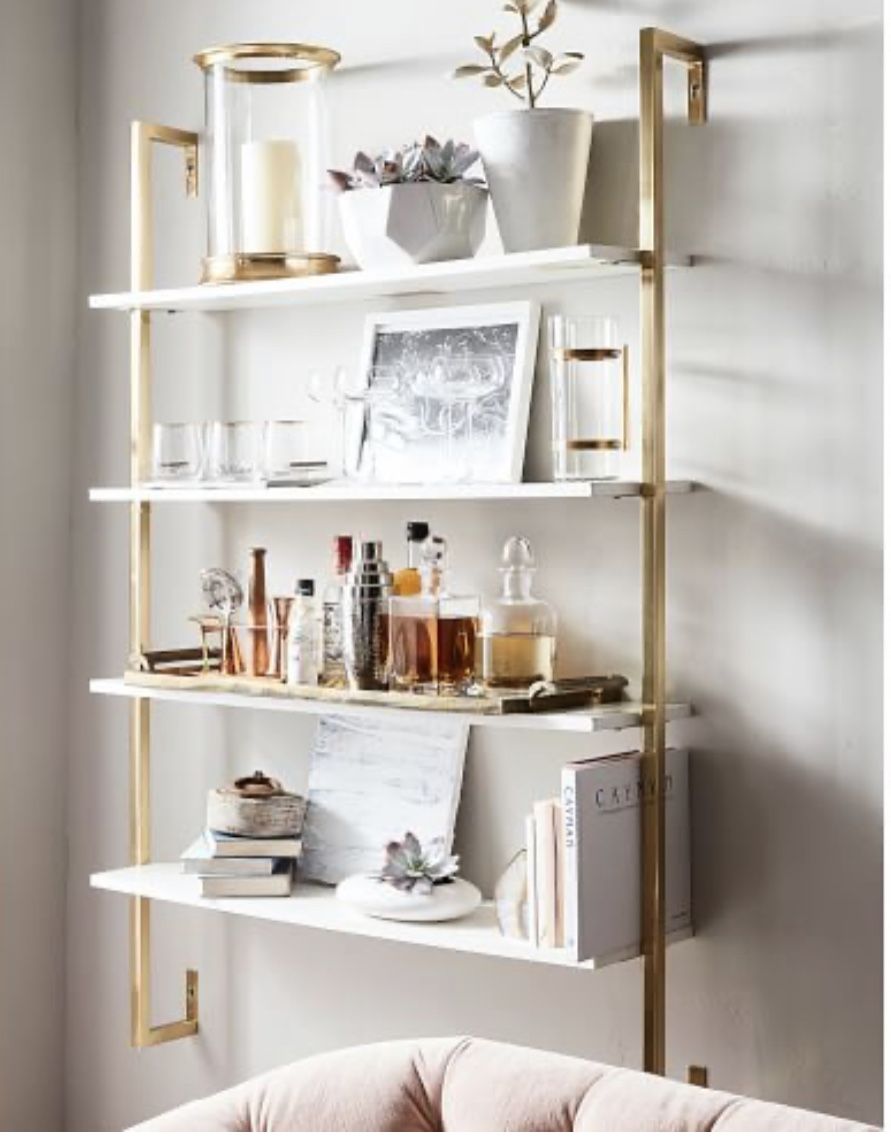 Pottery Barn Olivia Wall Mounted Shelves
