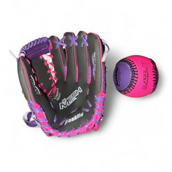 Franklin Sports Meshtek Kids' 9.5" Baseball Glove 2 Available 