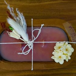 Beeswax Dough Bowl Candles