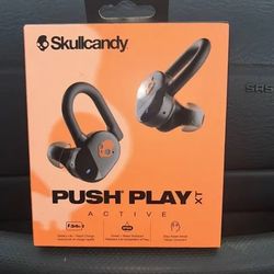 Brand New Skullcandy PushPlay Active – True Wireless Earbuds (Sealed)