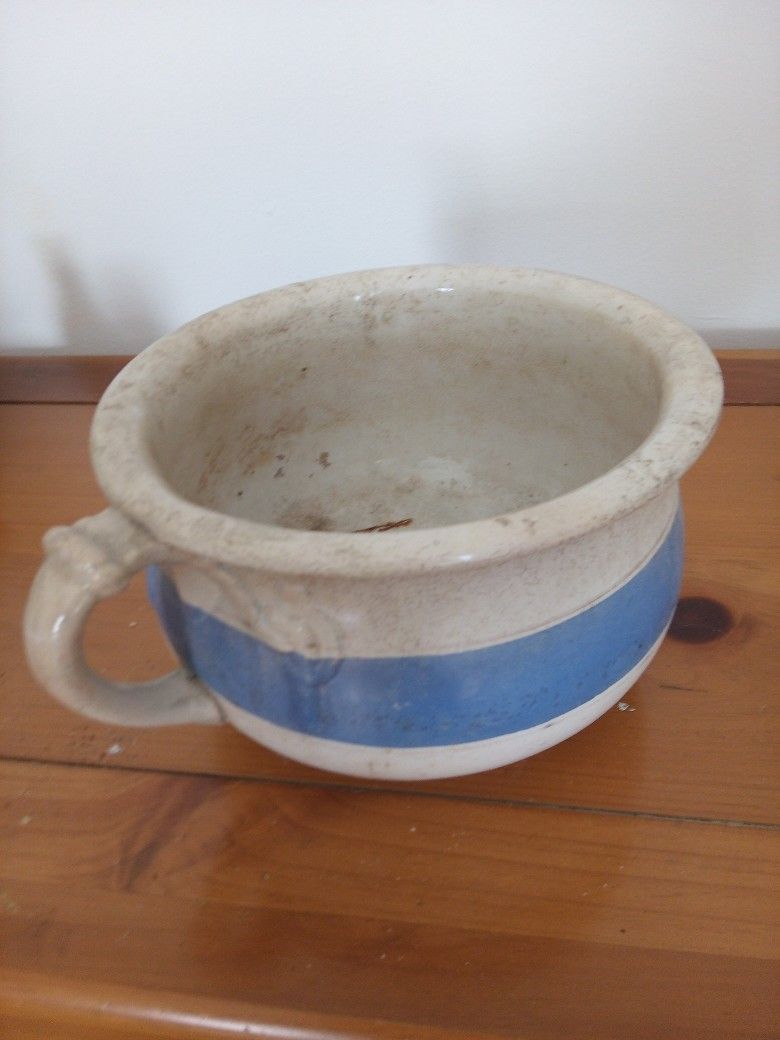 Antique Chamber Pot From The Twenties