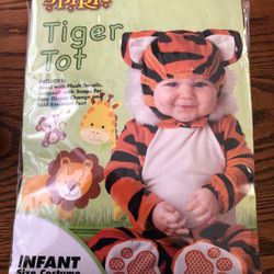 TODDLER “ TIGER TOT” HALLOWEEN COSTUME