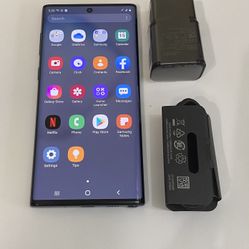 Samsung galaxy note 10 256 gb unlocked, store warranty 