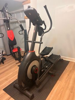Air glider and elliptical machine