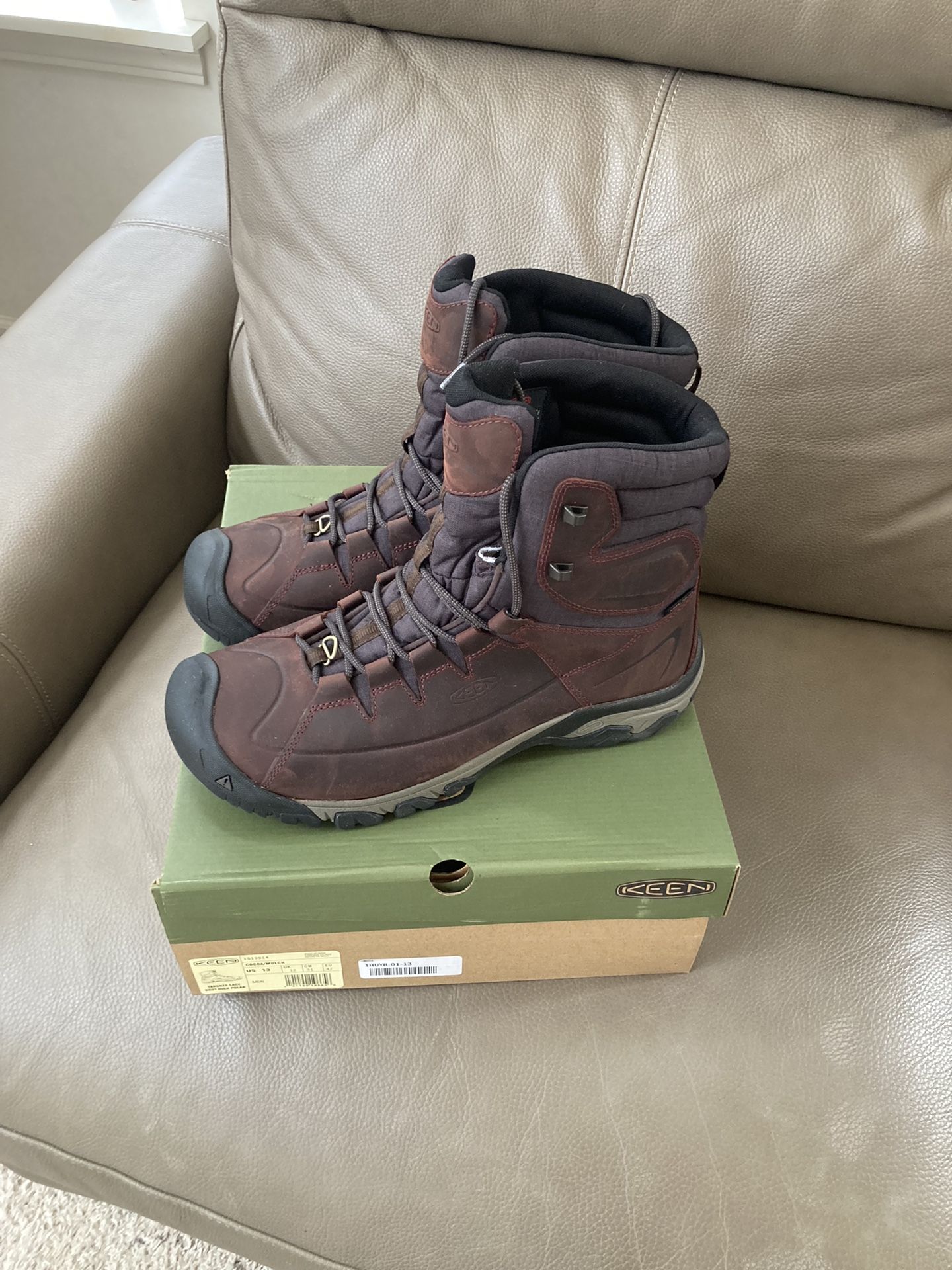Keen Targhee Lace Boot High (Polar Rated -25 Degrees)Waterproof Size 13