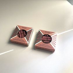 Authentic Benefit brow powder $20each/cada uno firm in WarmMediumBrown & WarmDeepBrown