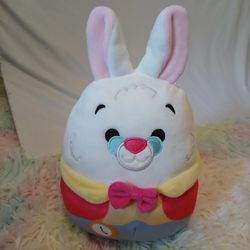 Squishmallow Disney White Rabbit from Alice In Wonderland 8" 