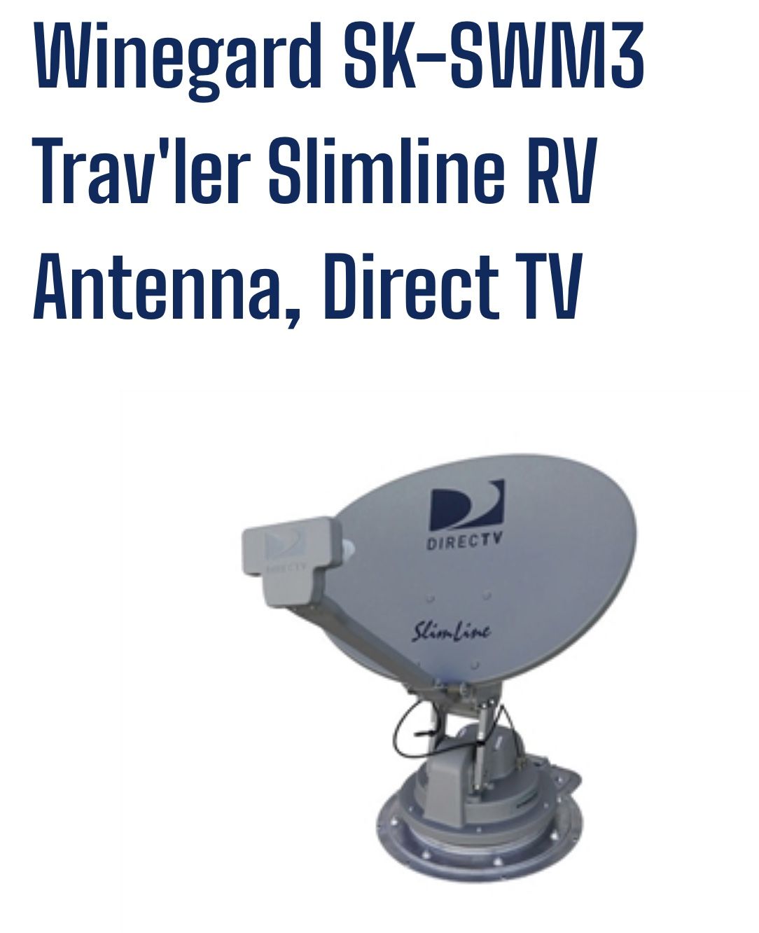 Rv winegard trav ler direct tv raise up satellite for sale in las vegas