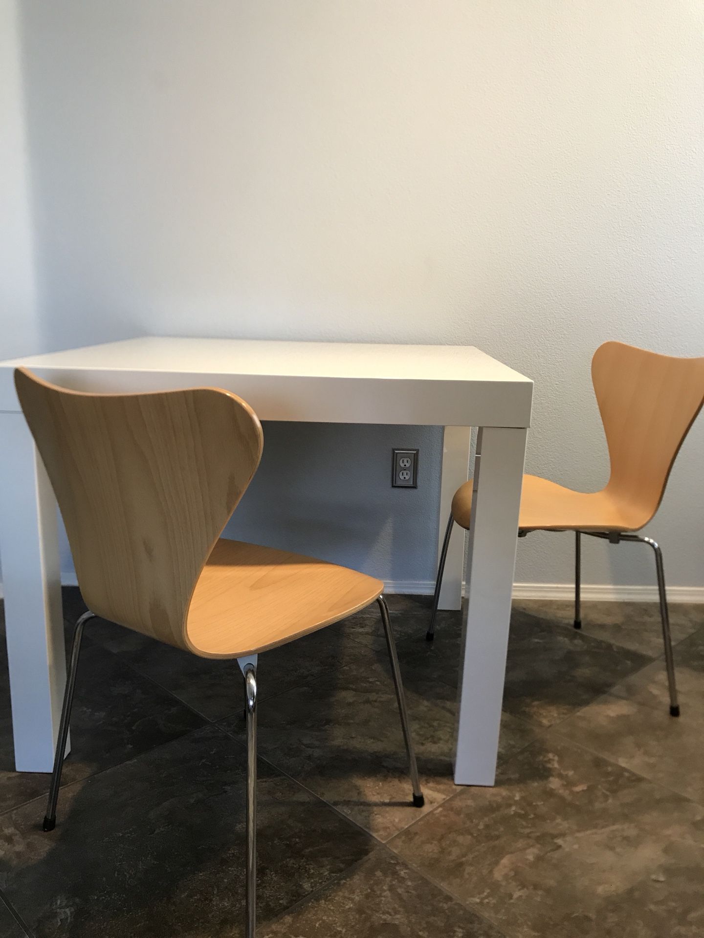 West Elm parsons table square