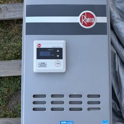Tankless water heater  -RHEEM