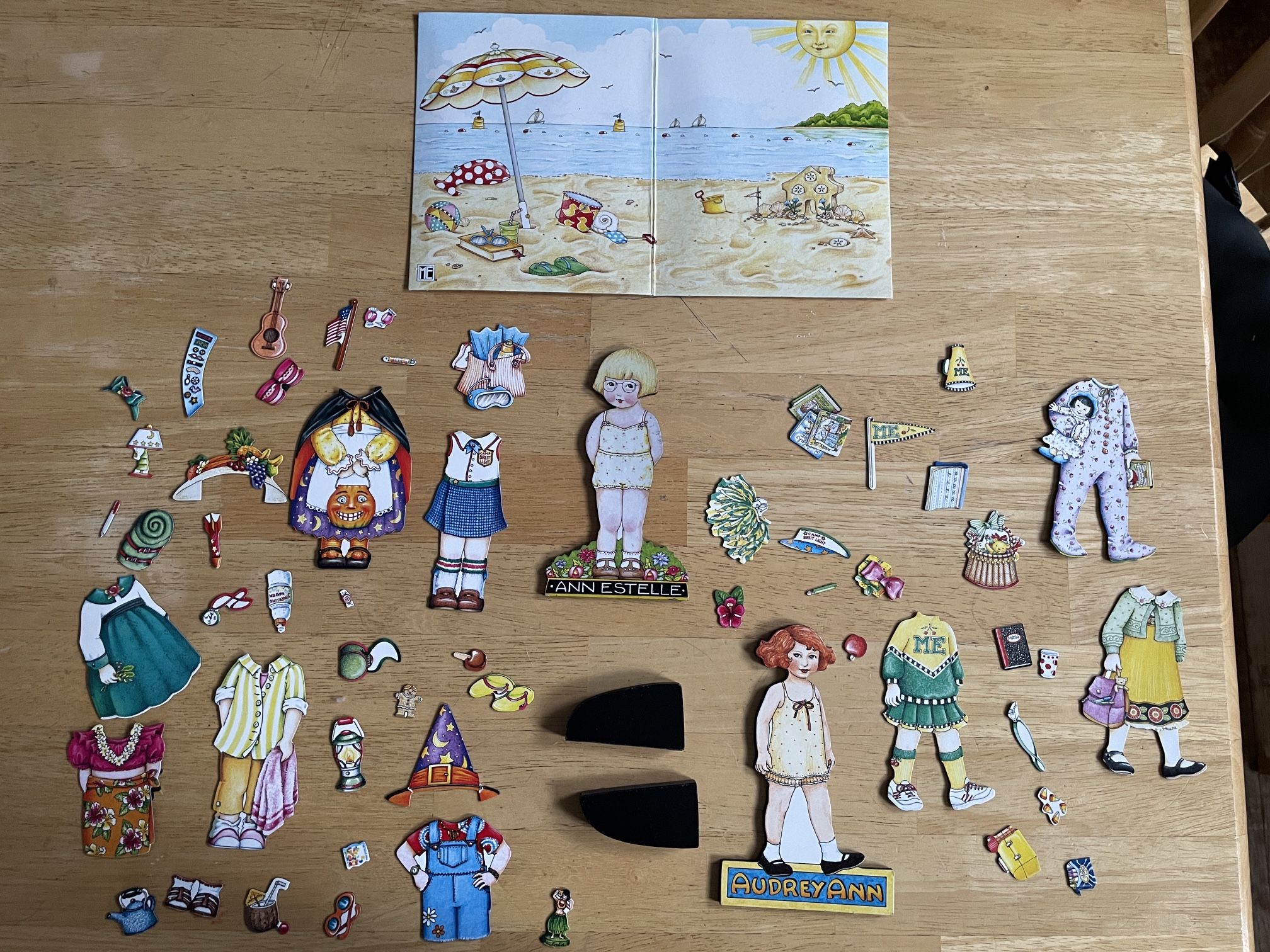 Mary Engelbreit Magnetic Dress Up Dolls & Accessories