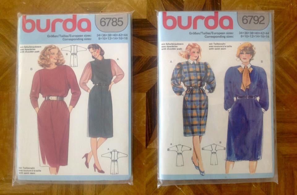 Retro Unopened Burda Sewing Patterns