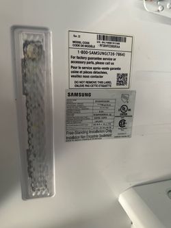 Samsung refrigerator