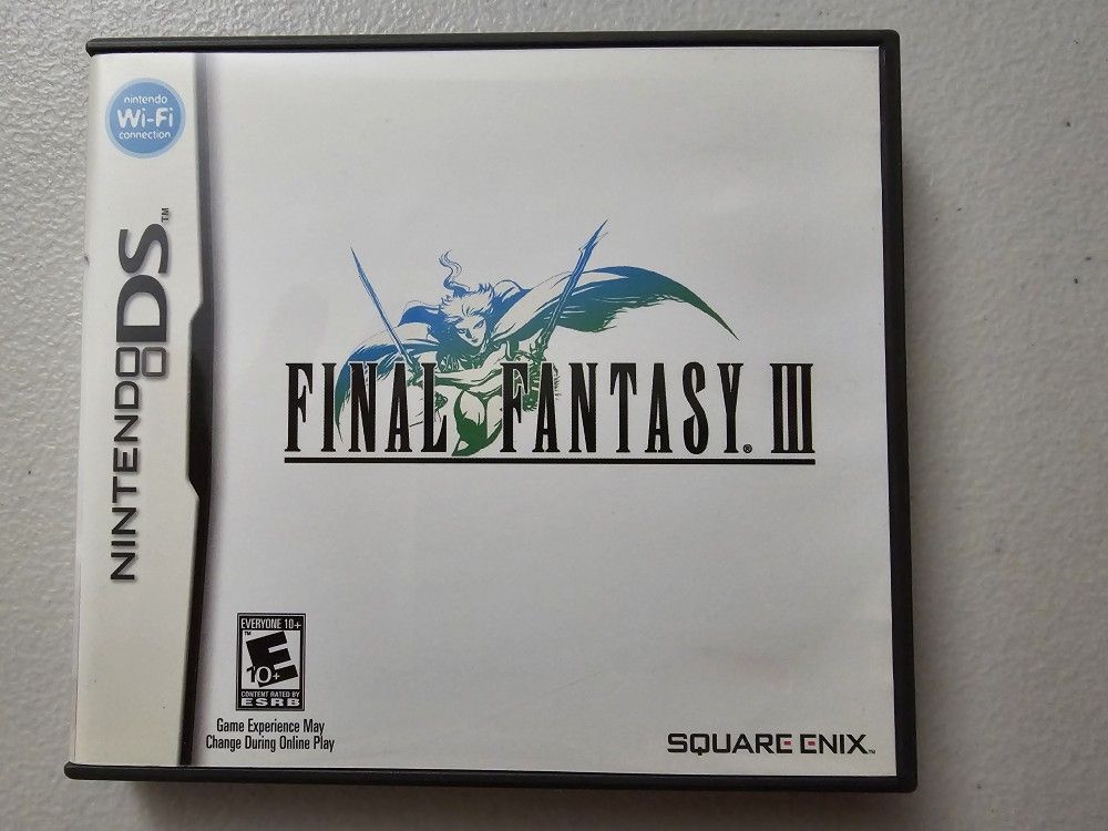 Final Fantasy III CIB For Nintendo DS